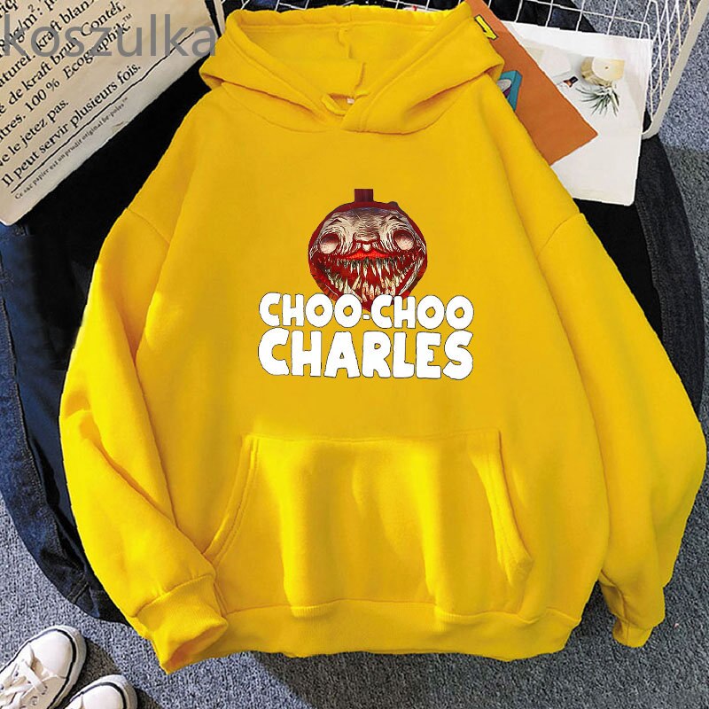 2022 Choo Choo Charles Hoodie Sweatshirts winter Women s cute printing Hooded Female Thicken Warm Hoodies 5 - Choo Choo Charles Plush