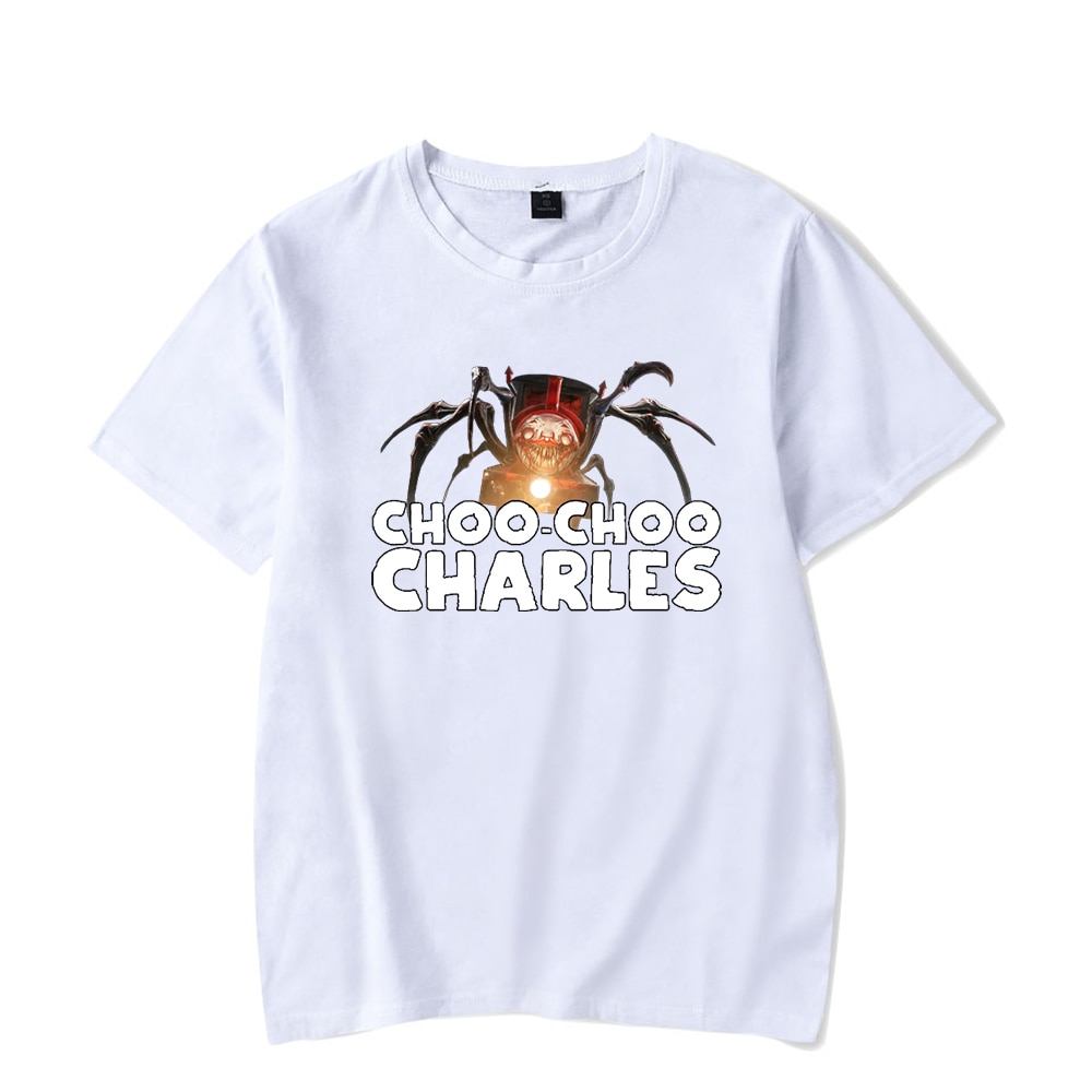 Choo Choo Charles Game 2022 Tshirt Crewneck Short Sleeve Tee Women Men T shirt Harajuku Streetwear 1 - Choo Choo Charles Plush