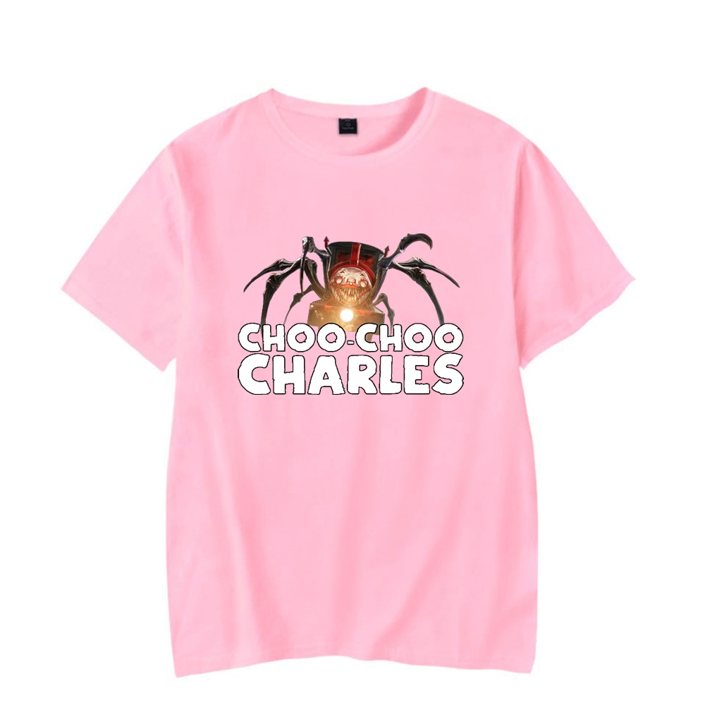 Choo Choo Charles Game 2022 Tshirt Crewneck Short Sleeve Tee Women Men T shirt Harajuku Streetwear 4 - Choo Choo Charles Plush
