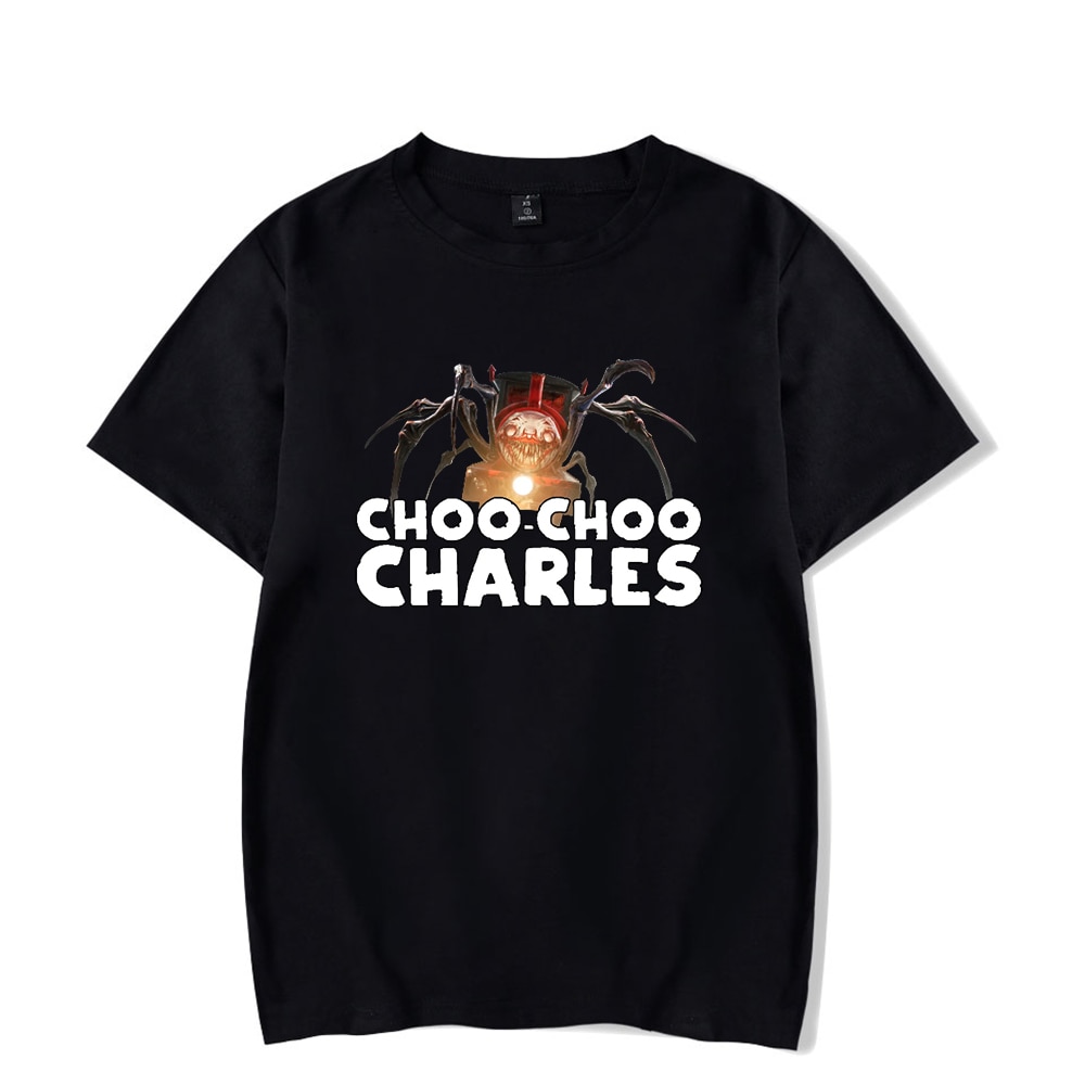 Choo Choo Charles Game 2022 Tshirt Crewneck Short Sleeve Tee Women Men T shirt Harajuku Streetwear - Choo Choo Charles Plush